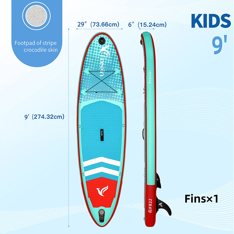 Kids SUP Inflatable Paddle Board 9'