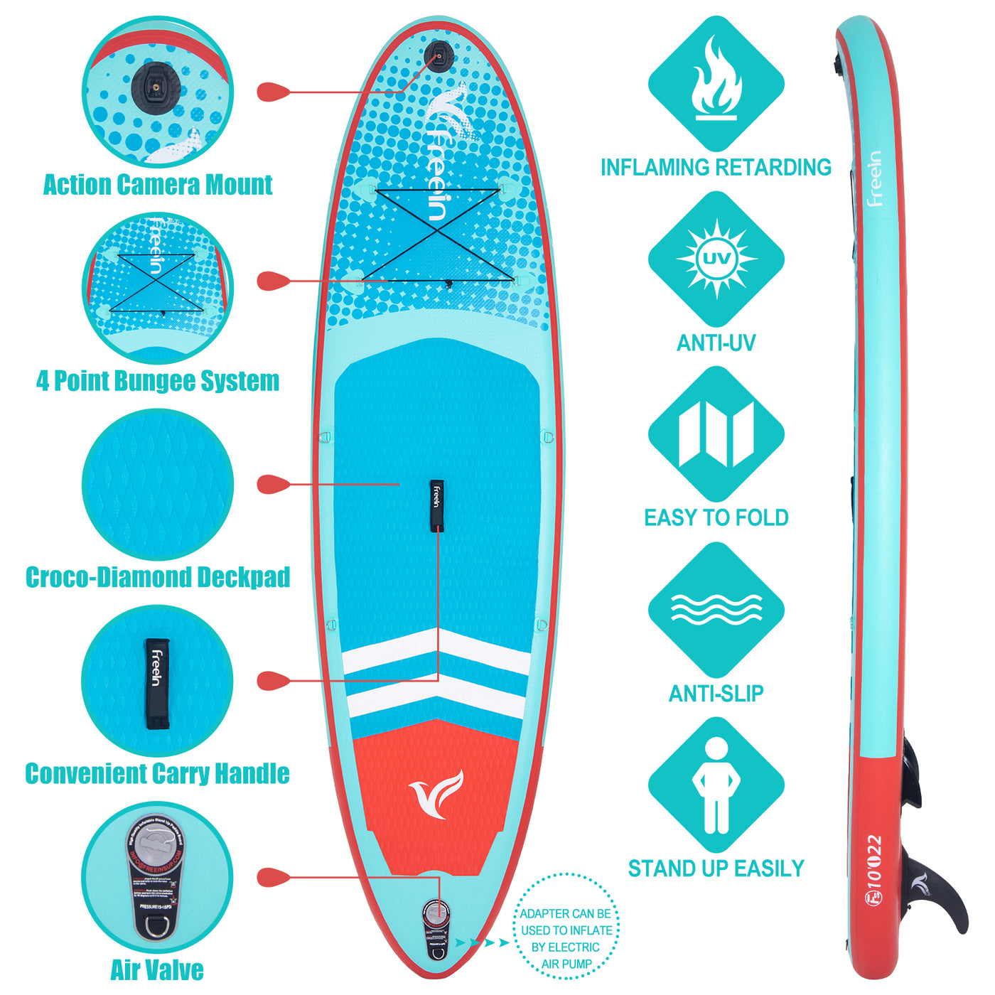 Kayak SUP Paddle Planche Gonflable SUP 10' 2023