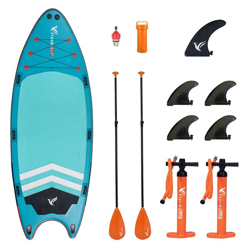 Family SUP Inflatable Multi-Person Paddle Board 14'